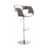 Taburete de bar Kingston Blanco/gris