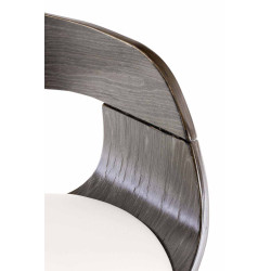 Taburete de bar Kingston Blanco/gris