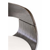 Taburete de bar Kingston Blanco/gris