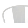 Set 2x Taburete Industrial Aiden Blanco