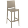 Set 2x Taburetes Maya de Exterior Barro