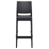 Set 2x Taburetes Maya de Exterior Negro