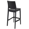 Set 2x Taburetes Maya de Exterior Negro