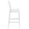 Set 2x Taburetes Maya de Exterior Blanco
