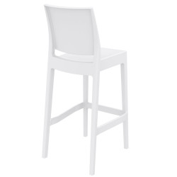 Set 2x Taburetes Maya de Exterior Blanco