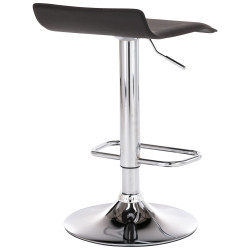 Set De 2 Taburetes Dyn en Cuero PU Marrón