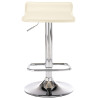 Set De 2 Taburetes Dyn en Cuero PU Crema