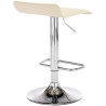 Set De 2 Taburetes Dyn en Cuero PU Crema