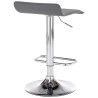 Set De 2 Taburetes Dyn en Cuero PU Gris