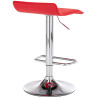 Set De 2 Taburetes Dyn en Cuero PU Rojo