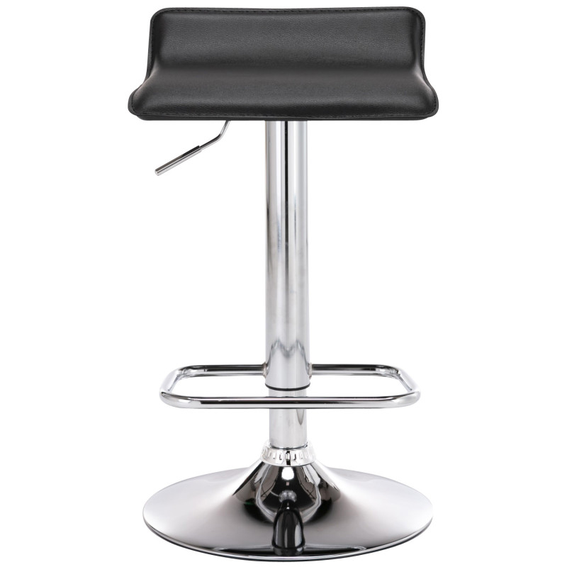 Set De 2 Taburetes Dyn en Cuero PU Negro
