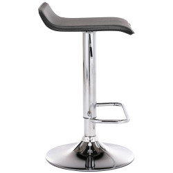 Set De 2 Taburetes Dyn en Cuero PU Negro