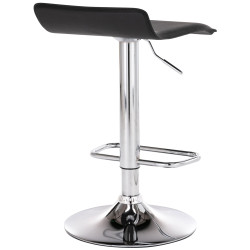 Set De 2 Taburetes Dyn en Cuero PU Negro