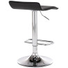 Set De 2 Taburetes Dyn en Cuero PU Negro