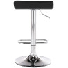 Set De 2 Taburetes Dyn en Cuero PU Negro