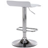 Set De 2 Taburetes Dyn en Cuero PU Blanco