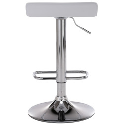 Set De 2 Taburetes Dyn en Cuero PU Blanco