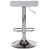 Set De 2 Taburetes Dyn en Cuero PU Blanco