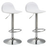 Set De 2 Taburetes Lana V2 Blanco