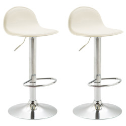Set De 2 Taburetes Lana V2 Crema