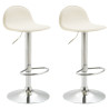 Set De 2 Taburetes Lana V2 Crema