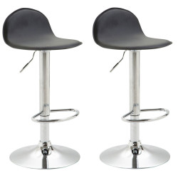 Set De 2 Taburetes Lana V2 Negro