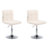 Set De 2 Taburetes Lounge Palma V2 Crema
