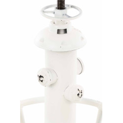 Taburete Industrial Bruna Blanco antiguo
