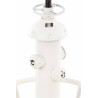Taburete Industrial Bruna Blanco antiguo