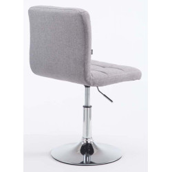 Set De 2 Taburetes Lounge Palma V2 En Tela Gris