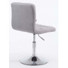 Set De 2 Taburetes Lounge Palma V2 En Tela Gris