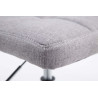 Set De 2 Taburetes Lounge Palma V2 En Tela Gris