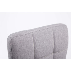 Set De 2 Taburetes Lounge Palma V2 En Tela Gris