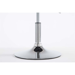 Set De 2 Taburetes Lounge Palma V2 En Tela Gris oscuro
