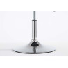 Set De 2 Taburetes Lounge Palma V2 En Tela Gris oscuro