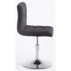 Set De 2 Taburetes Lounge Palma V2 En Tela Negro