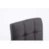 Set De 2 Taburetes Lounge Palma V2 En Tela Negro