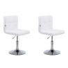 Set De 2 Taburetes Lounge Palma V2 Blanco
