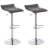 Set de 2 Taburetes Madison Gris claro