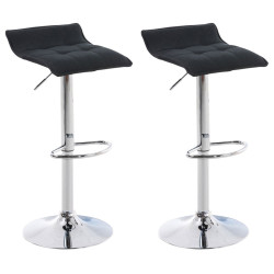 Set de 2 Taburetes Madison Negro