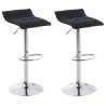 Set de 2 Taburetes Madison Negro