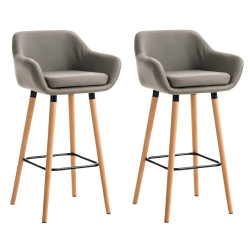 Set De 2 Taburetes Grant En...