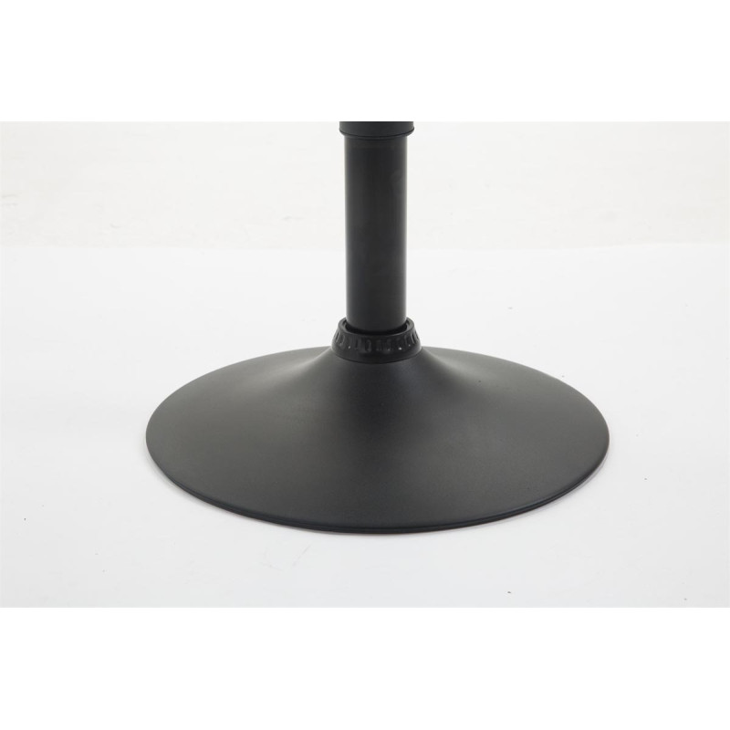 Set De 2 Taburetes Braga En Tela Gris topo,Negro