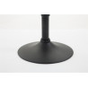 Set De 2 Taburetes Braga En Tela Gris topo,Negro