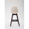 Set 2x Taburete Cannes en Tela Crema,Cappuccino