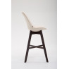 Set 2x Taburete Cannes en Tela Crema,Cappuccino