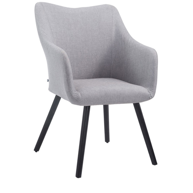 Silla de espera McCoy V2 Tapizada en Tela Gris,Negro
