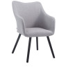 Silla de espera McCoy V2 Tapizada en Tela Gris,Negro