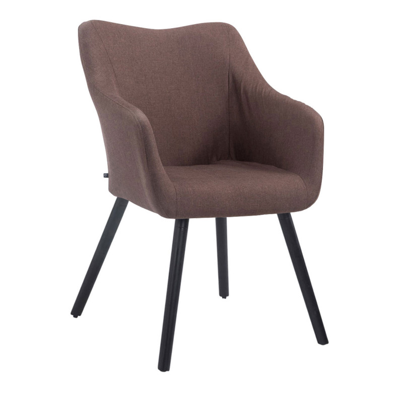 Silla de espera McCoy V2 Tapizada en Tela Marrón,Negro