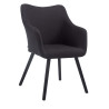 Silla de espera McCoy V2 Tapizada en Tela Negro,Negro
